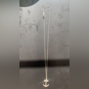 Tiffany & Co Silver Anchor Necklace